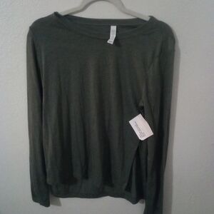 Dark Green Long Sleeve Shirt